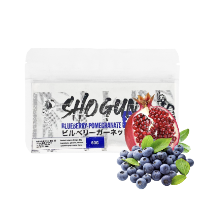 Тютюн Shogun Blueberry Pomegranate (Чорниця Гранат, 60 г)