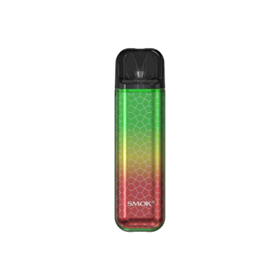 Smok Novo 2S 800 Rasta Green Armor (Зелено-червоний, з картриджем) Багаторазовий POD