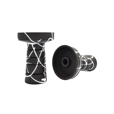 Глиняна чаша Gusto Bowls Harmony Black Glaze White (біле поливання)