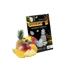 Тютюн Chefs Tropical jelly (тропічні желейки, 40 г)