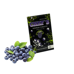 Тютюн Chefs Sour Blueberry (Кисла Чорниця, 40 г)