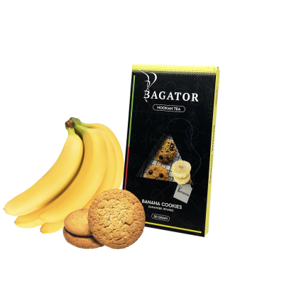 Кальянна чайна суміш Bagator Hookah Tea Banana Cookies (Бананове Печиво, 50 г)