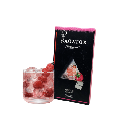 Кальянна чайна суміш Bagator Hookah Tea Berry Jin (Ягідний Джин, 50 г)