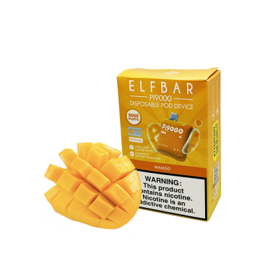 Elf Bar Pi9000 Mango (Манго) Одноразовий POD 20287 Elf Bar Pi9000 Mango (Манго) Одноразовий POD