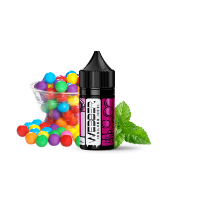 Рідина Webber Silver Ice Mint Bubble Gum (М'ята Жуйка, 50 мг, 30 мл)