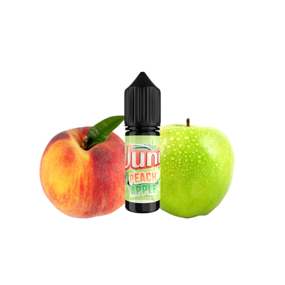Жидкость Juni Salt Peach Apple (Персик Яблоко, 50 мг, 15 мл)