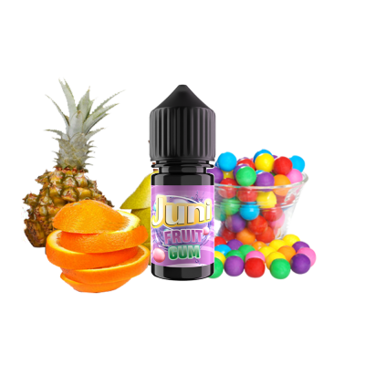 Рідина Juni Salt Fruit Gum (Фруктова Жуйка, 50 мг, 30 мл)