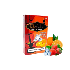 Тютюн Balli Strawberry Orange Ice (Полуниця Апельсин Лід, 50 г)