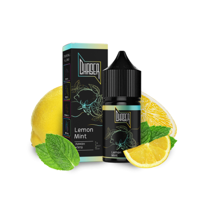 Жидкость Chaser Black Lemon Mint (Лимон Мята, 50 мг, 30 мл)