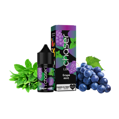 Рідина Chaser Lux Grape Mint (Виноград М'ята, 50 мг, 30 мл)