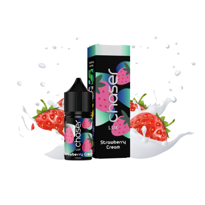 Жидкость Chaser Lux Strawberry Cream (Клубника Сливки, 50 мг, 30 мл)