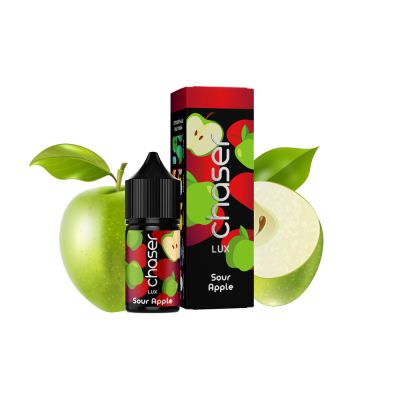 Рідина Chaser Lux Sour Apple (Кисле Яблуко, 65 мг, 30 мл)