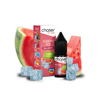 Рідина Chaser Watermelon Ice Balance (Кавун Лід, 50 мг, 10 мл)