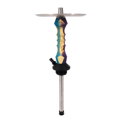 Кальян Drago Wood Epox Violet Blue (фиолетовый, базовый комплект)