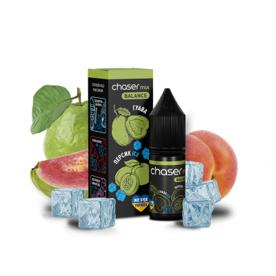 Рідина Chaser Mix Guava Peach Ice Balance (Гуава Персик Лід, 50 мг, 10 мл)