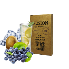 Тютюн Fusion Medium Ice Kiwi Blueberry Lemonade (Лимон Ківі Лохина Лід, 100 г)