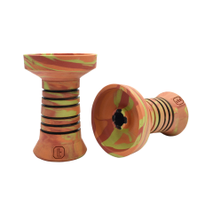 Глиняна чаша Lavart Caldera Sunset (помаранчевий з червоним та жовтим)