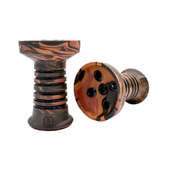 Глиняна чаша Lavart Spectra Inferno (помаранчевий із червоним)