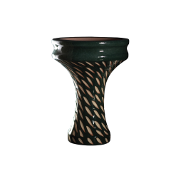 Глиняна чаша Etna Katana Cut Dark green (Зелений)