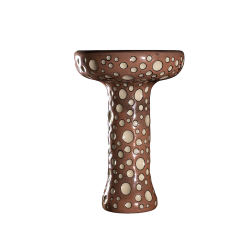 Глиняна чаша Etna Phunnel Dot Coral (Помаранчевий)