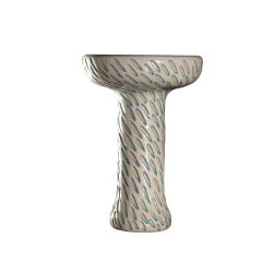 Глиняна чаша Etna Phunnel Cut White (Білий)