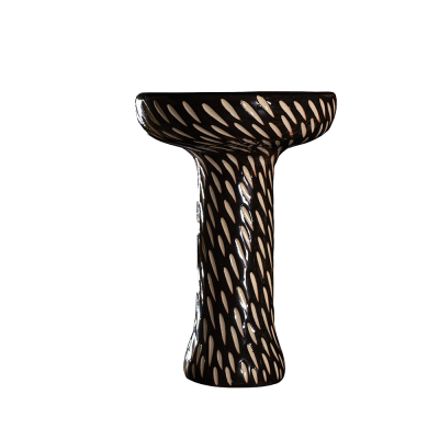 Глиняна чаша Etna Phunnel Cut Black (Чорний)