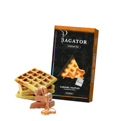 Кальянна чайна суміш Bagator Hookah Tea Caramel wafles (Карамель Вафлі, 50 г)