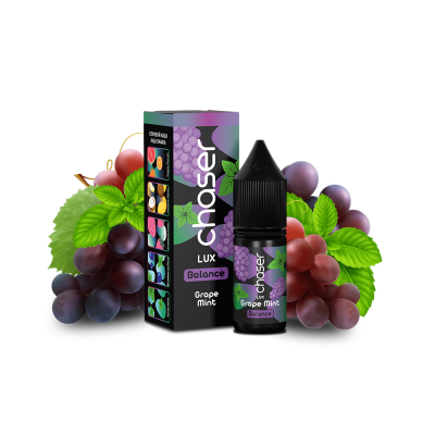 Жидкость Chaser Lux Grape Mint Balance (Виноград Мята, 50 мг, 11 мл)