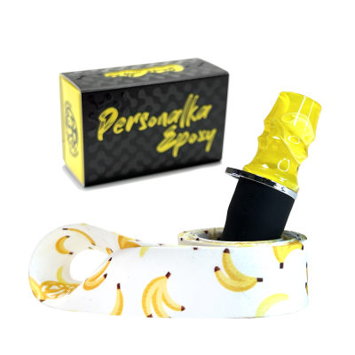 Персональный мундштук Personalka Epoxy Sakura (Жёлтый)