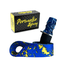 Персональный мундштук Personalka Epoxy Sakura (Синий)