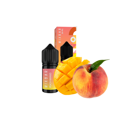 Жидкость Mix Bar Salt Peach Mango (Персик Манго, 65 мг, 30 мл)