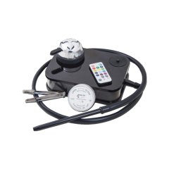 Кальян Yahya Capsule Black (чорний, повний комплект)