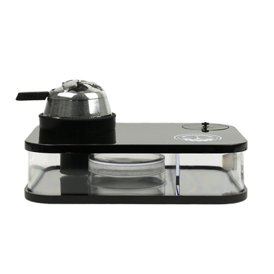 Кальян Yahya Capsule Black (чёрный, полный комплект)