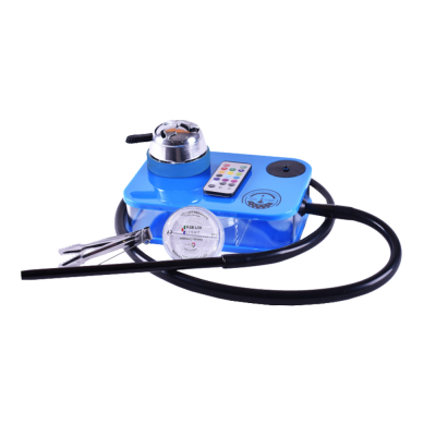 Кальян Yahya Capsule Blue (синій, повний комплект)