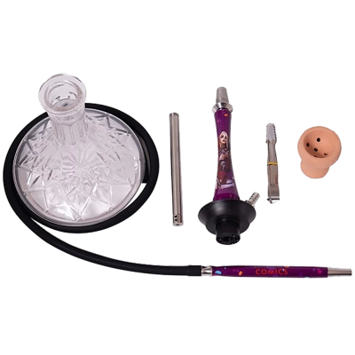 Кальян Yahya Union Harley (рожевий, повний комплект) Кальян Yahya Union Harley (рожевий, повний комплект)