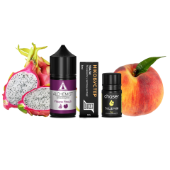 Набір для самозамішування Alchemist Salt Pitaya Peach (Пітайя Персик, 50 мг, 30 мл)