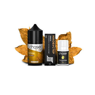 Набір для самозамішування Chaser Tobacco Ultra (Тютюн, 50 мг, 30 мл)