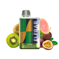 Elf Bar TE6000 color Kiwi Passion Fruit Guava (Ківі Маракуя Гуава) Одноразовий POD