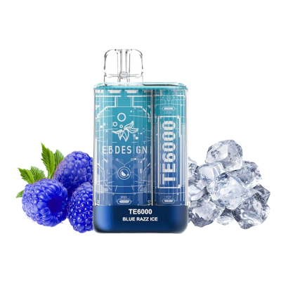 Elf Bar TE6000 Blue Razz Ice (Блю Разз Айс) Одноразовий POD