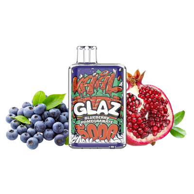 VAAL Glaz 5000 Blueberry Pomegranate (Чорниця Гранат) Одноразовий POD