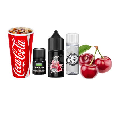 Набір для самозамішування Hype Kit Cola Cherry (Кола Вишня, 50 мг, 30 мл)