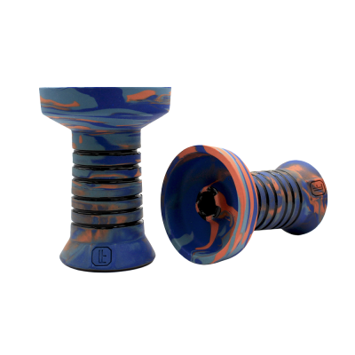 Глиняна чаша Lavart Caldera Alcedo (помаранчевий із синім)