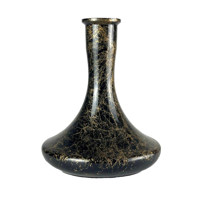 Колба для кальяну Craft Gold Splash (Чорний, золотисті розводи) 21776 Колба для кальяну Craft Gold Splash (Чорний, золотисті розводи)