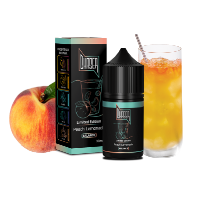 Жидкость Chaser Black Peach Lemonade Limited Balance (Персиковый Лимонад, 60 мг, 30 мл)