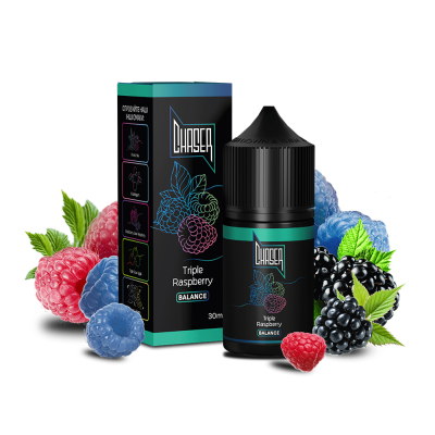 Жидкость Chaser Black Triple Raspberry Balance (Трипл Распберри, 60 мг, 30 мл)