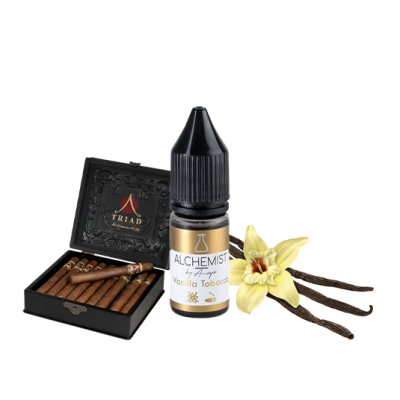 Жидкость Alchemist Salt Vanilla Tobacco (Табак Ваниль, 35 мг, 10 мл)