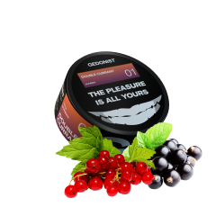 Тютюн Gedonist №01 Double currant (Мікс смородини, 100 г)