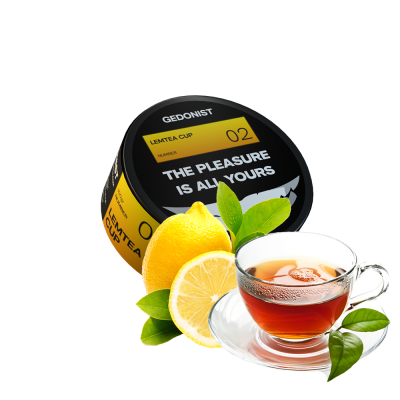 Тютюн Gedonist №02 LemTea cup (Лимон Чай, 100 г)
