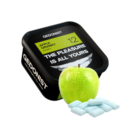 Тютюн Gedonist №12 Apple granny (Яблуко М'ята жуйка, 200 г)