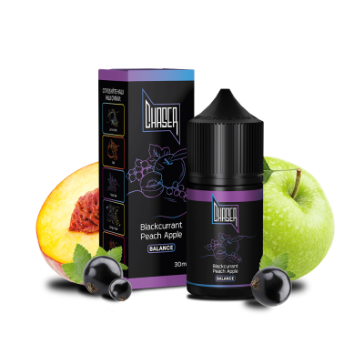 Жидкость Chaser Black Blackcurrant Peach Apple (Смородина Персик Яблоко, 50 мг, 30 мл)